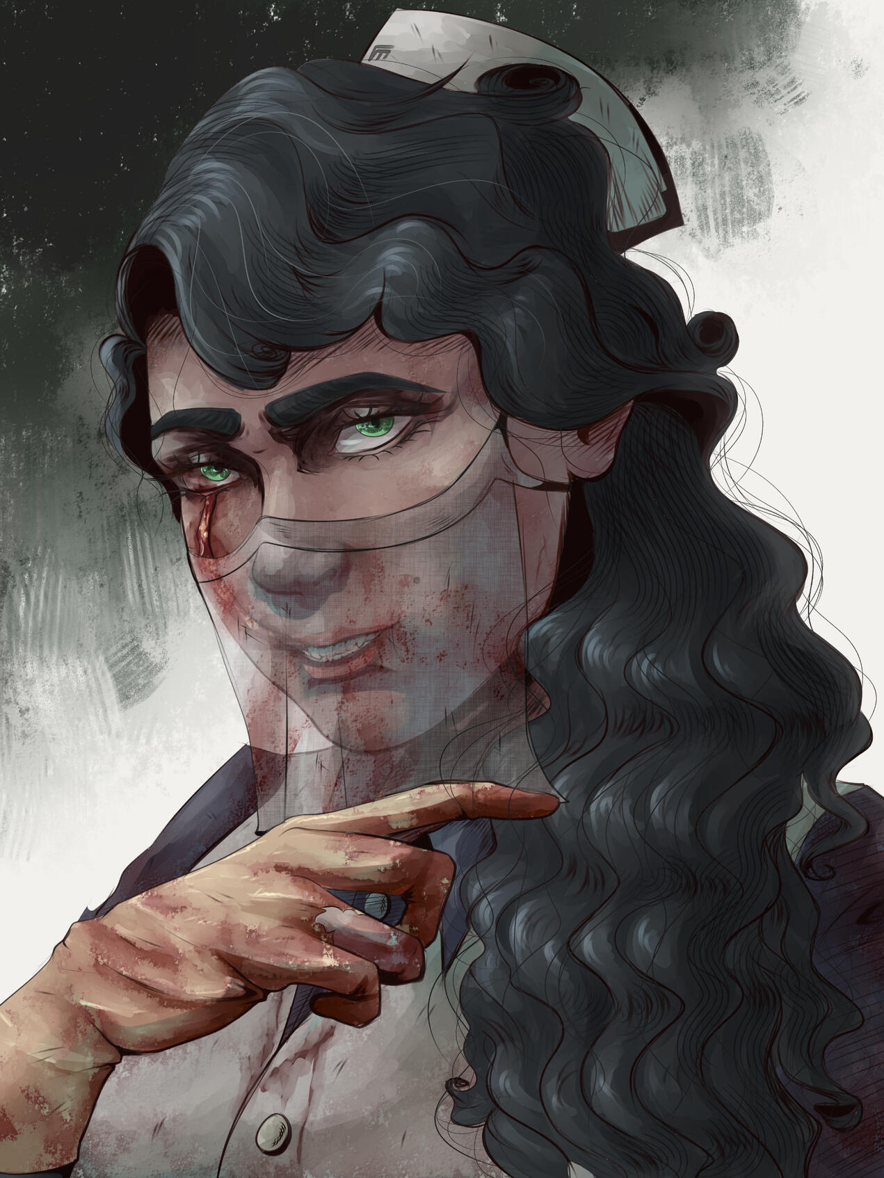 Olivia Hall - art by @Dominated_Nick294